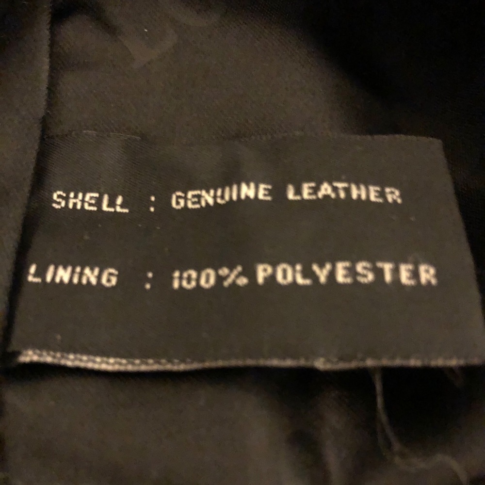 Vintage Reformation x Lobi Leather Black Tank Top - Picture 7 of 8